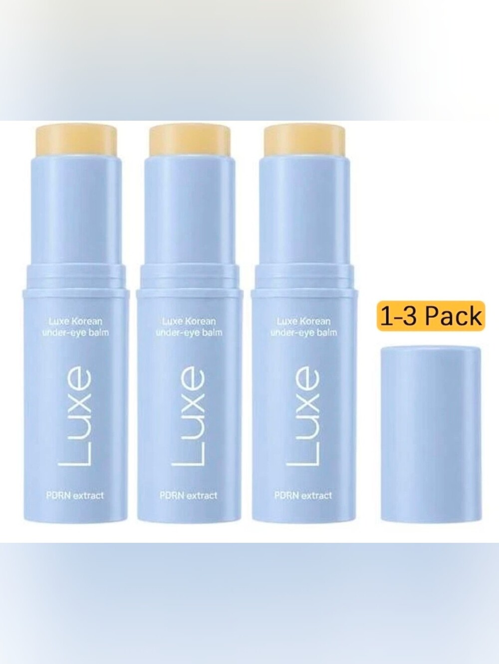 1-3Pack Luxe Multi Balm Stick, Korean Under‑Eye, 3‑In‑1 Lift Firm Hydrating Care